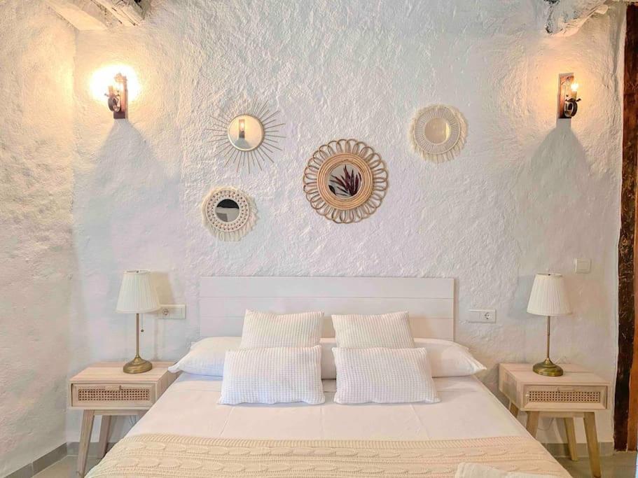 La Palmera. Casa Rural Con Piscina Privada. Benadalid Exterior foto
