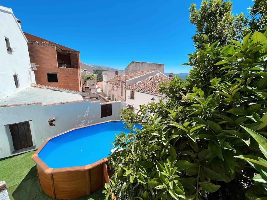 La Palmera. Casa Rural Con Piscina Privada. Benadalid Exterior foto