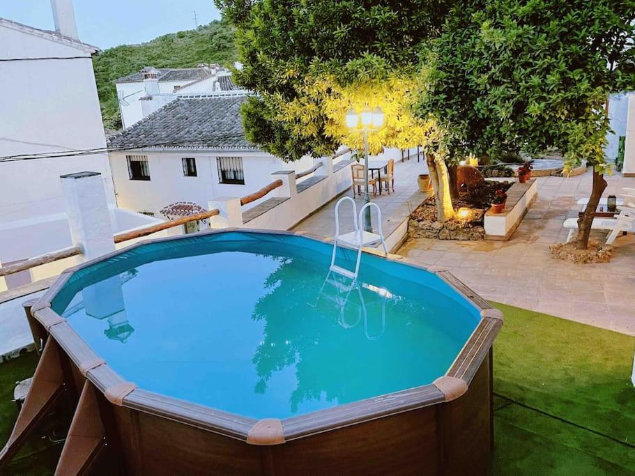 La Palmera. Casa Rural Con Piscina Privada. Benadalid Exterior foto