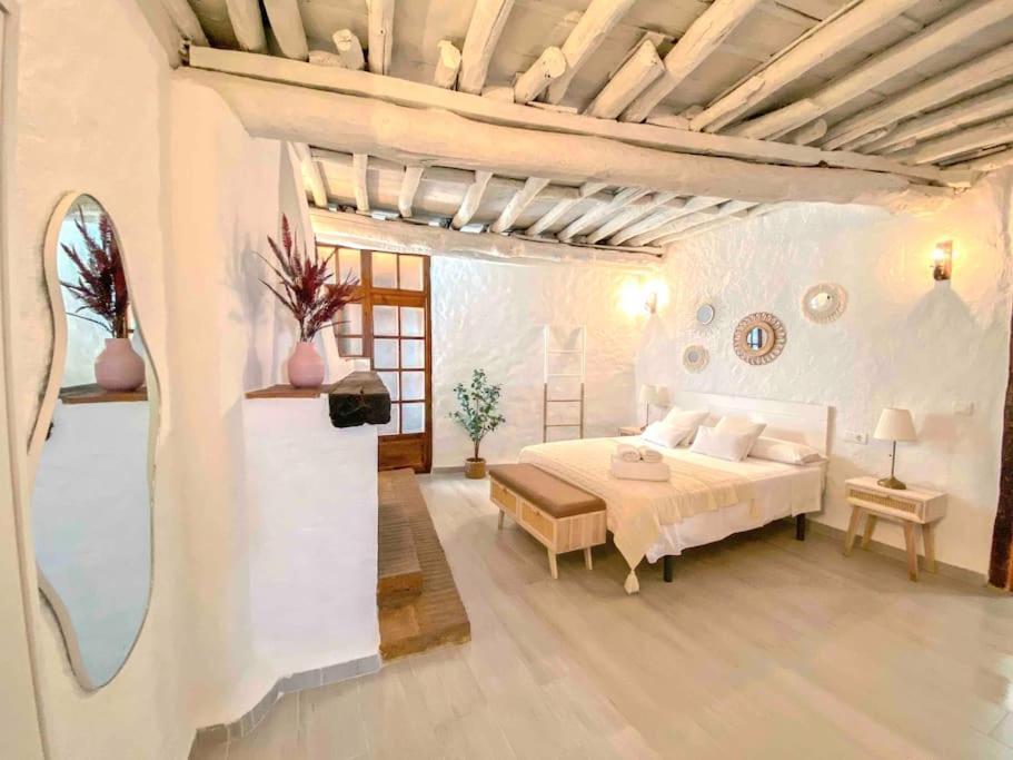 La Palmera. Casa Rural Con Piscina Privada. Benadalid Exterior foto
