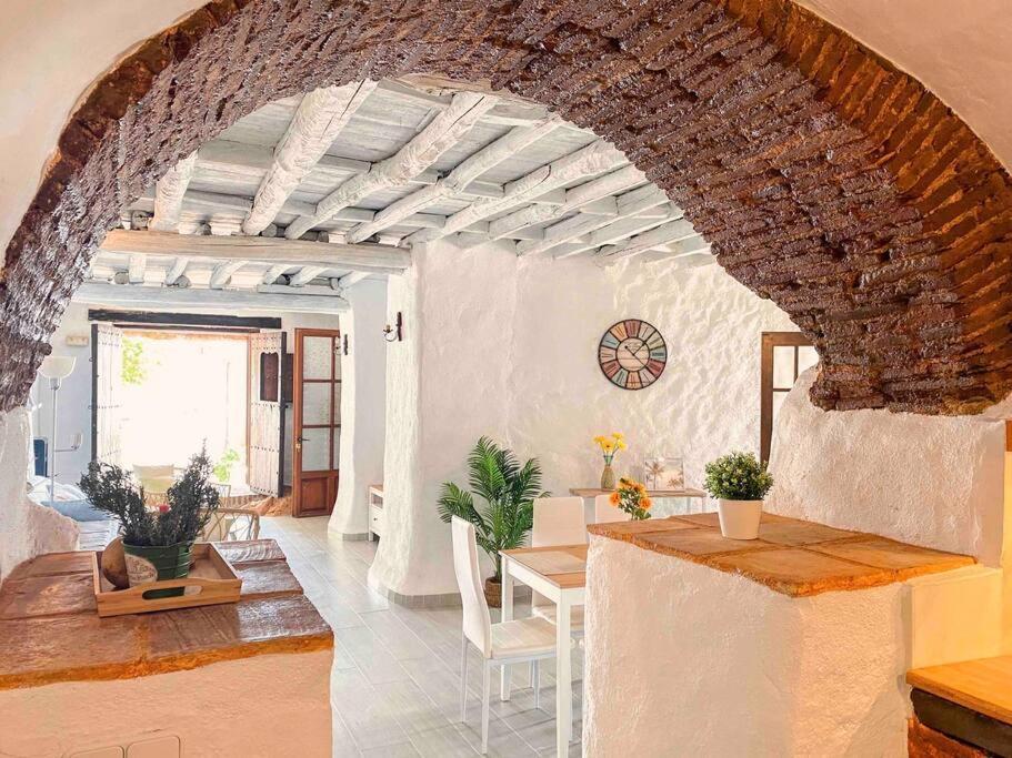 La Palmera. Casa Rural Con Piscina Privada. Benadalid Exterior foto